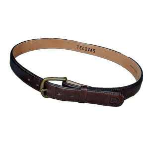 Tecovas Dark Browns Bovine Leather Belt Size 38